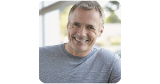 Happy man showing positive experience after using DigestSync for digestive wellness and gut comfort support